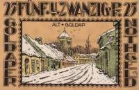 (№1922) Банкнота Германия 1922 год "25 Pfennig"