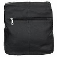 Планшет мужской "Курт", 1 отдел, 2 наружных кармана, длинный ремень, цвет чёрный