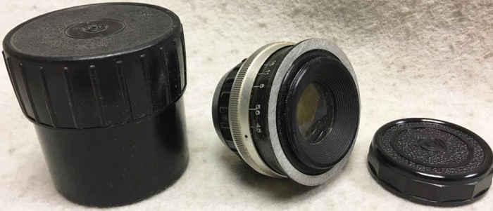 Объектив для фотоувеличителей "И23-У" (сост. на фото)