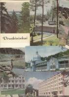 Набор открыток "Druskininkai", некомплект 10 из 13 шт., 1969 г.