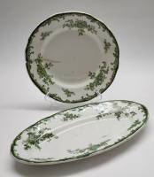 Тарелка и селедочница Всеукртрест Буди Ранние советы 1920-е СССР состояние на фото