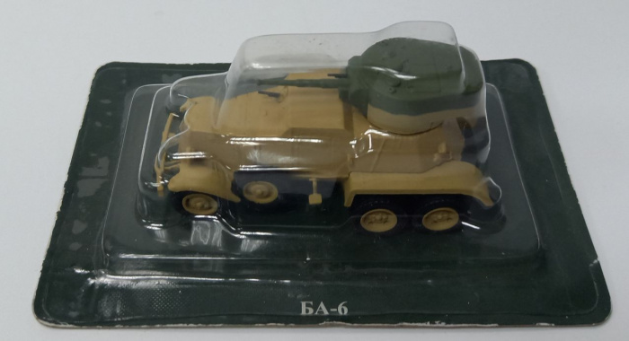 &quot;Русские танки&quot;, модель БА-6 (в коробке-блистере)