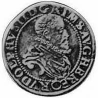 (№1601km22) Монета Австрия 1601 год frac12; Thaler