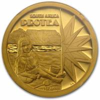 (№2001km263) Монета Южная Африка 2001 год 1 Protea (Туризм)