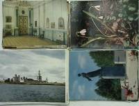 Набор открыток 150 шт природа интерьер памятники