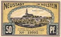 (№1921) Банкнота Германия 1921 год "50 Pfennig"