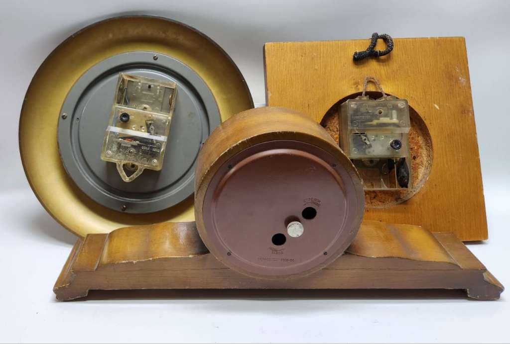 Часы 6 штук настольные настенные в ремонт