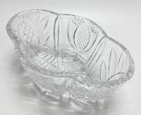 Салатник ладья, хрусталь, СССР
