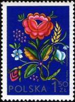 (1974-015) Марка Польша "Лович"    Международная выставка марок SOCPHILEX IV, Катовице III Θ