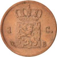 () Монета Нидерланды (Голландия) 1817 год 1 цент   Бронза  UNC