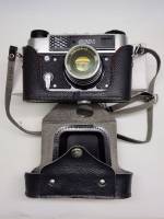 Фотоаппарат плёночный ФЭД 5 чехол светофильтр Объектив Индустар-61л\д СССР  Состояние отличное