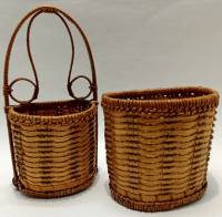 Набор кашпо 2 шт солома (сост. на фото)