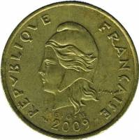 (№2006km14a) Монета Французкая Полинезия 2006 год 100 Francs (Imiddot)