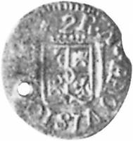 (№1823km14) Монета Гондурас 1823 год 2 Reales