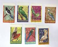 -- Набор марок Окусси 7 шт.  Гашёные , III Θ