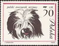(1963-006) Марка Польша "Польская низинная овчарка"   Собаки III O