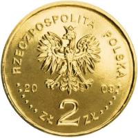() Монета Польша 2009 год 2  ""   Северное золото  UNC