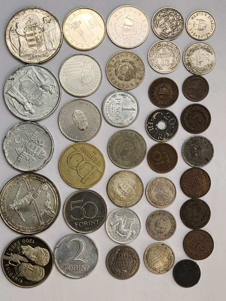 Набор монет Венгрия 35 штук