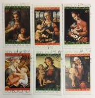 --  Набор марок Бурунди 6 шт.  Гашёные , III Θ