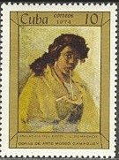 (1974-008) Марка Куба "Мулатка с кокосом"    Музей Камагуэя III Θ