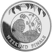 () Монета Фолклендские Острова 2002 год 50 пенсов ""  Никель  UNC