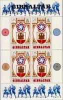 (№1976-2) Блок марок Гибралтар 1976 год "Американский Двухсотлетний 17761976", Гашеный