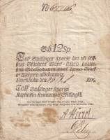 (,) Банкнота Швеция 1806 год 12 крон    UNC