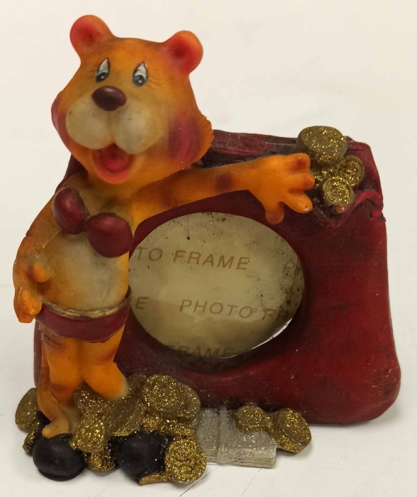 Декоративная рамка для фото, "Тигрица", ( Сост.на фото ) 