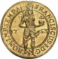 (№1753km49 (aachen)) Монета Германия (Германская Империя) 1753 год 1 Thaler