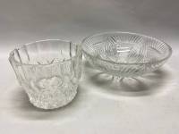 Салатник круглый хрусталь 2 шт СССР