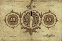 (№1865P-S311) Банкнота Германия 1865 год "10 Thaler"