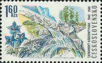 (1969-047) Марка Чехословакия "Долина Мала"    20 лет Национальному парку в Татрах III Θ