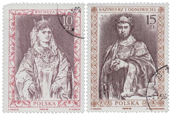 (1988-) Марка Польша &quot;&quot;      III не использовать Θ