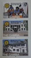 --  Набор марок Гамбия 3 шт.  Негашеные , III O