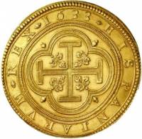 (№1633km113) Монета Испания 1633 год 100 Escudos (Centeacute)