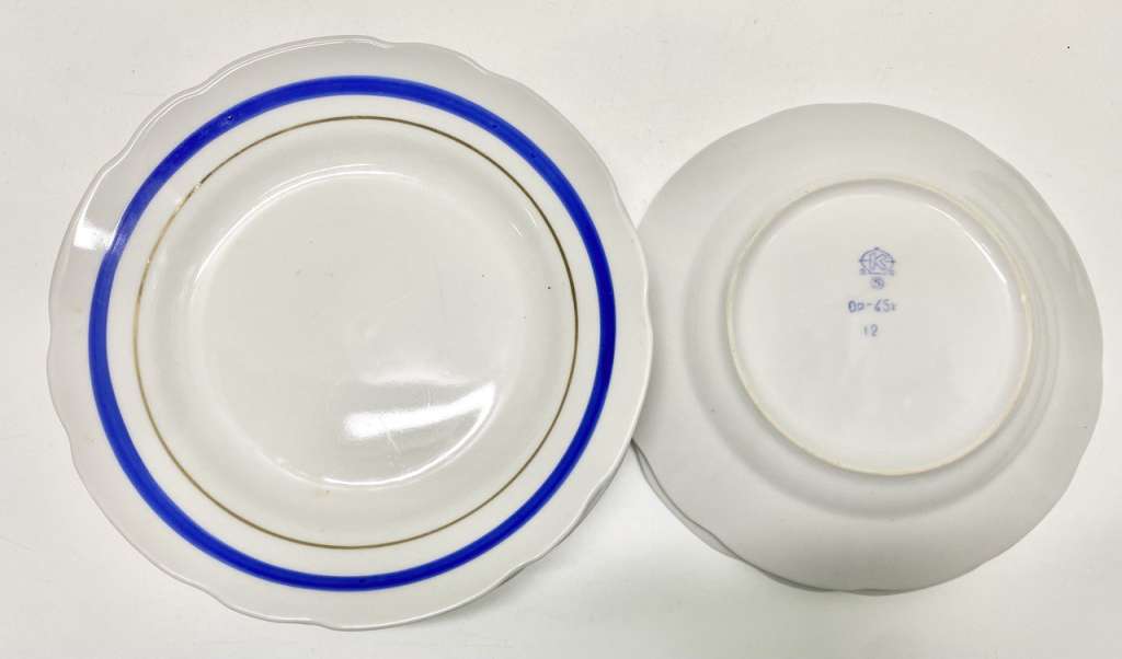 Тарелки десертные Коростень 9 шт 