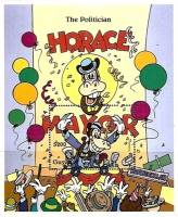 (№1995-457) Блок марок Гайана 1995 год "Гораций политик", Гашеный