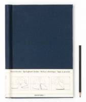 *Папка для бумаг PEKA CANVAS А4, с зажимом, синий. Leuchtturm1917, #336226