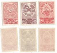 1938-28 31 33 Серия Набор марок 3 шт СССР  Выборы в Верховные Советы III O