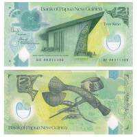 () Банкнота Папуа-Новая Гвинея 2007 год 2  ""   UNC