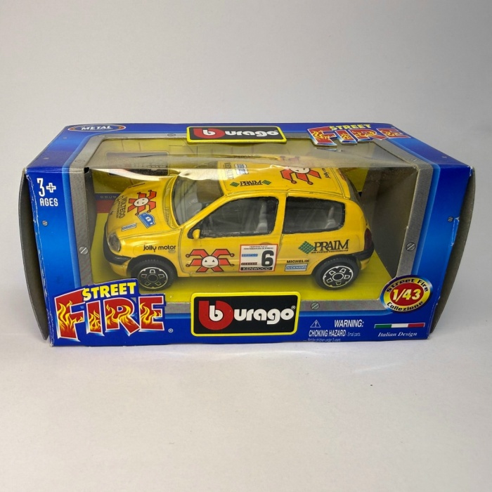 Модель BBurago Renault Clio в коробке