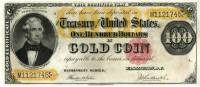 (№1882P-261b.11) Банкнота США 1882 год "100 Dollars"