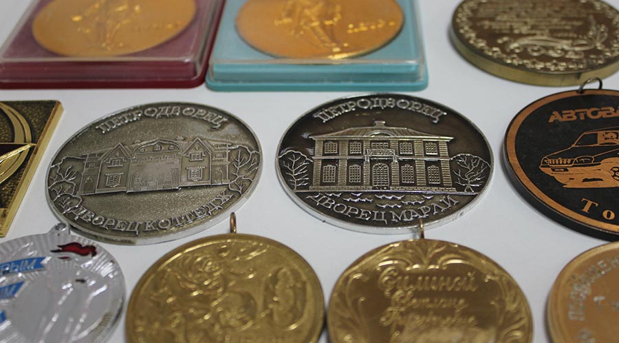 Набор памятных сувенирных медалей СССР, см. фото
