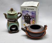 Набор аромолампа и китайский глиняный чайник 