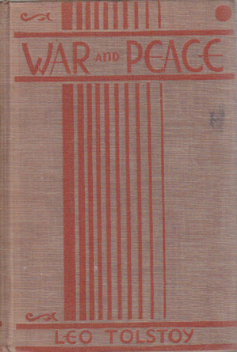 Книга &quot;War and Peace&quot; L. Tolstoy Нью Йорк не указан Твёрдая обл. 1 146 с. Без илл.