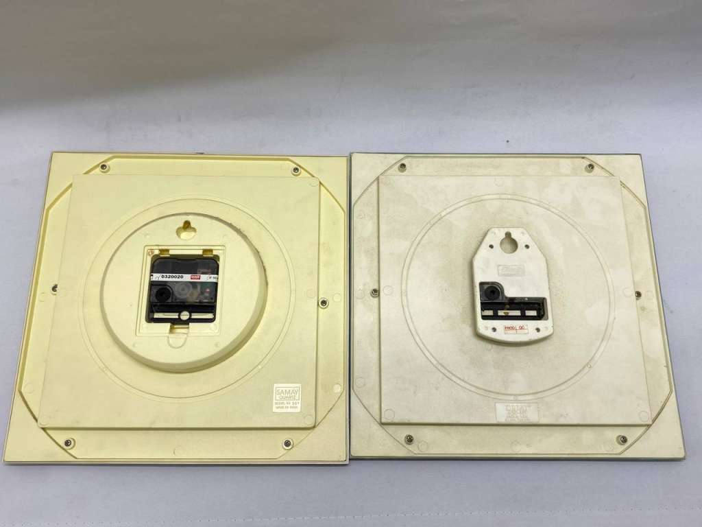 Часы настенные кварцевые рабочие 2 шт