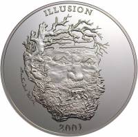 () Монета Уганда 2001 год 2000 шиллингов ""   PROOF