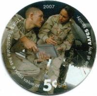 (№2007P-M405) Банкнота США 2007 год "5 Cents"