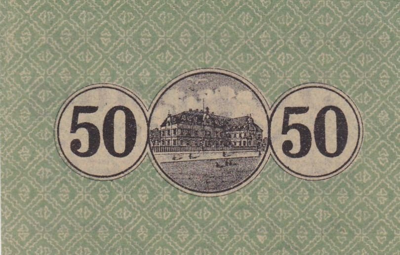 (№1920) Банкнота Германия 1920 год &quot;50 Pfennige&quot;