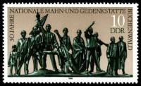 (1988-069) Марка Германия (ГДР) "Бухенвальд"    Монументы II Θ